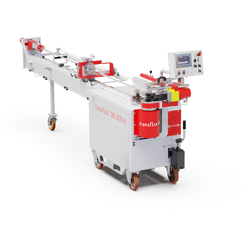 Compact mandrel bending machines